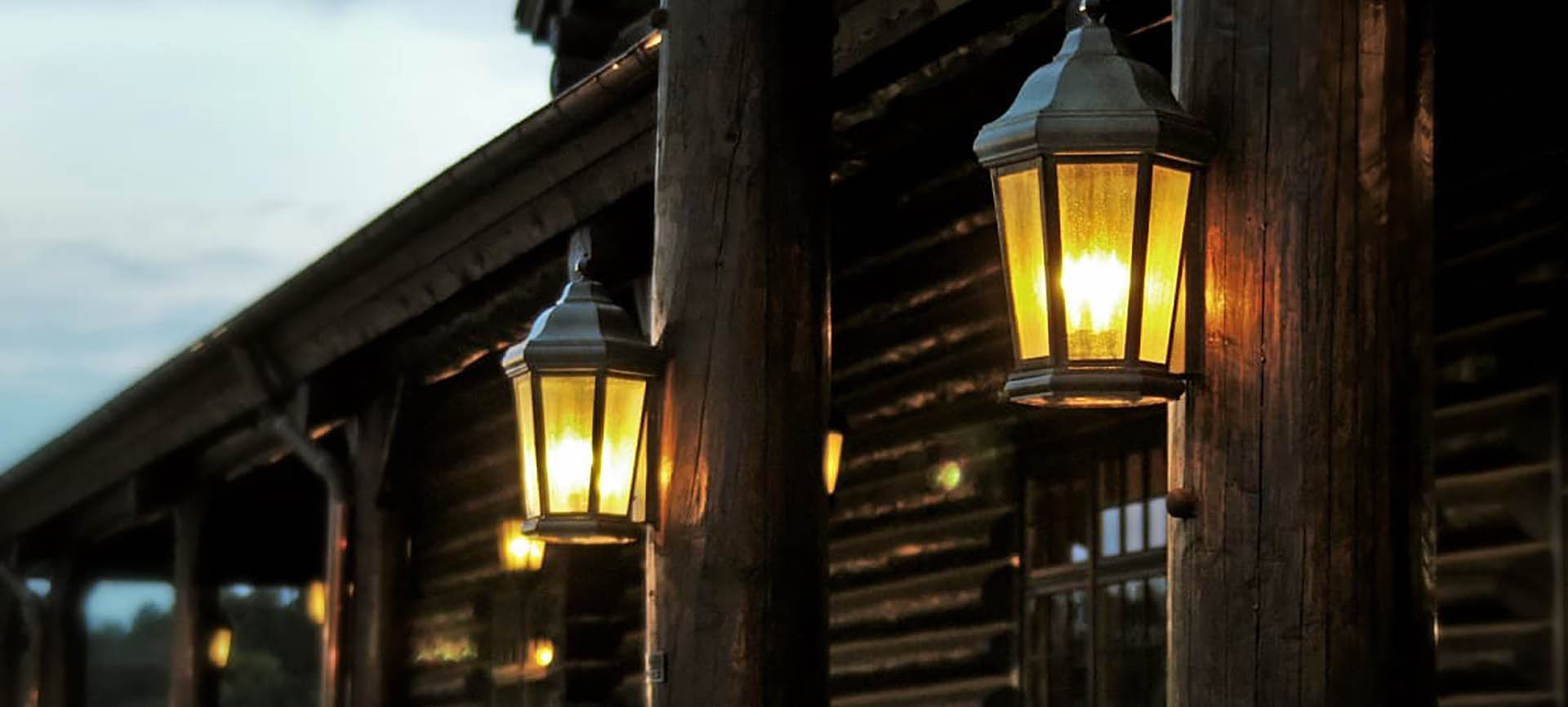 Lanterns on The Keeter Center