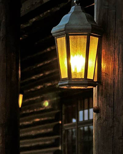 Lantern on The Keeter Center