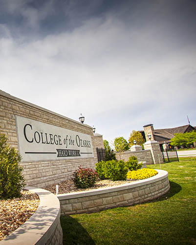 College of the Ozarks Entrance