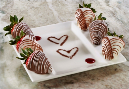 Chocolate dipped strawberries