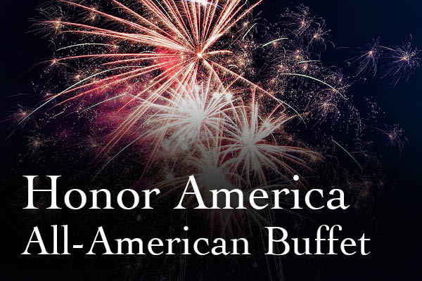 Fireworks with Honor America All-American Buffet